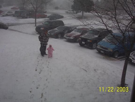 Me and  Emily in Colorado Springs, CO.
