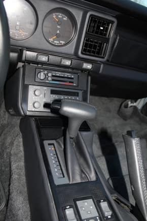 1991 T/A center console