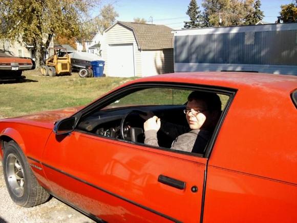 First time driving my camaro after my step dad and I got it running.