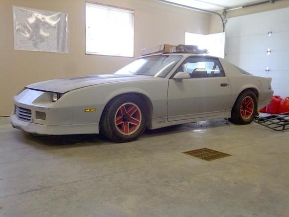 look how nice she tucks with the 1" drop springs :)