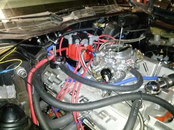 Need bigger carb and a Procharge but she runs great!