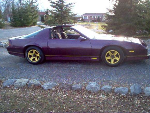1998 purple Prowler is the color, keyless shaved haddles... works with remote.