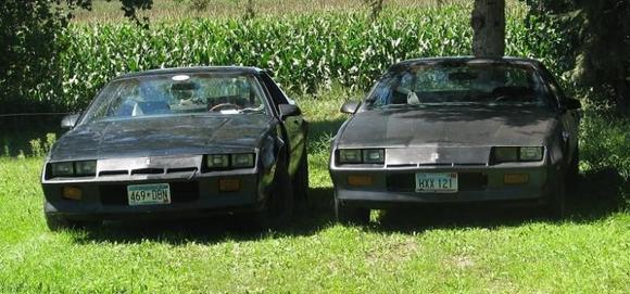my 84 and 87 twins..for now MUAHAHAHAHA