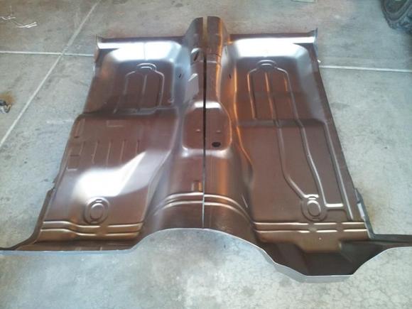 the floor pans
