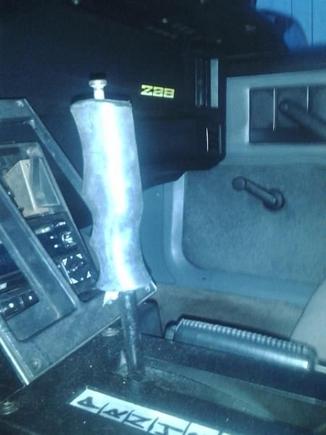 My homeade shifter lol