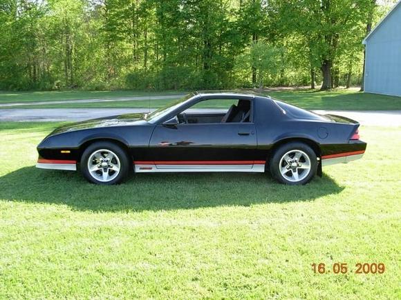 1983  Camaro with ZQ8 Rims