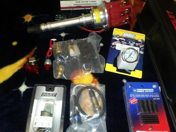 Fast IAC, all new engine sensor, BBK liquid filled fuel pressure gauge,