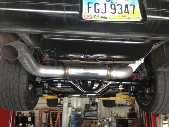 Mufflex 4" magnaflow stainless race series