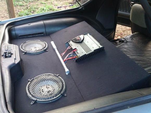 System before i cleaned up wires