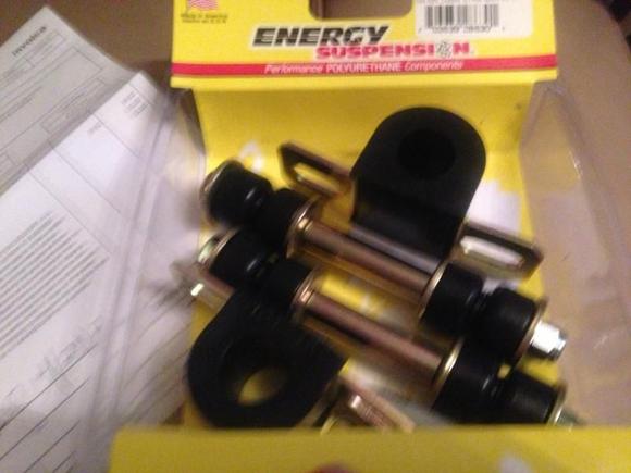 Rear Swey Bar Bushing and endlink New