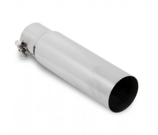 Instead of the double duals that came with the hooker street force catback system I went with some hooker large bore exhaust tips 2 1/2 inlet and 3" out.