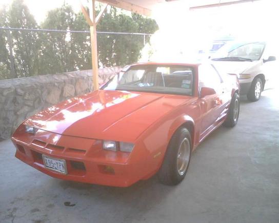 my camaro original how i originally bought the car wasnt running .when i got it runing tranny was fucked 500$ though soo u know