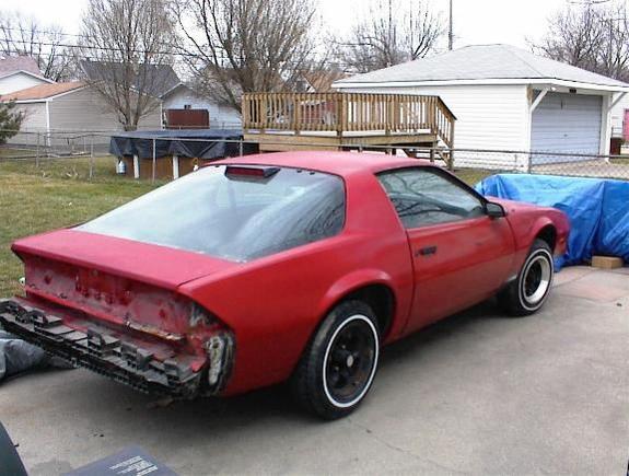 1986 CAMARO 2.8 AUTO PARTS CAR