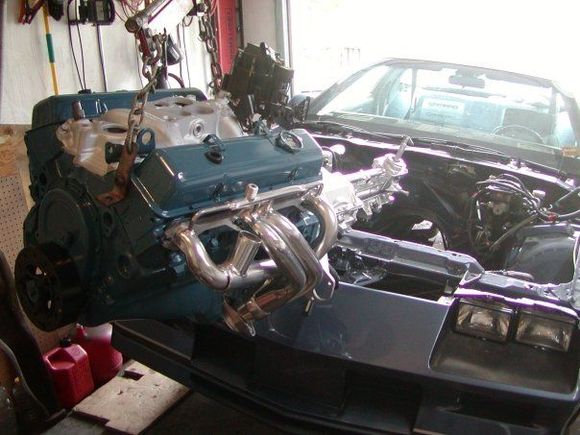 motor going in, june 2008