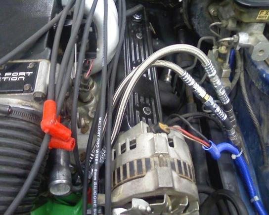 custom made fuel lines for and 89 L98 TPI. If anyone wants to know how I had them done, let me know, I will help you guys out.