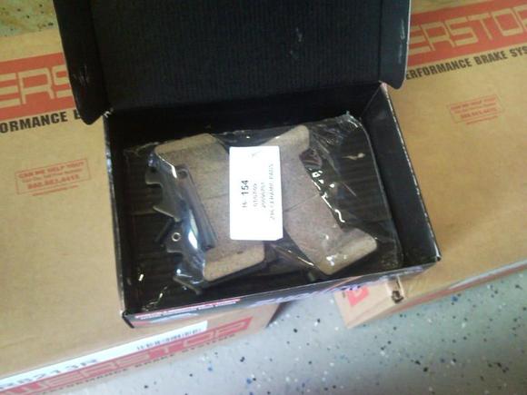 The ceramic pads