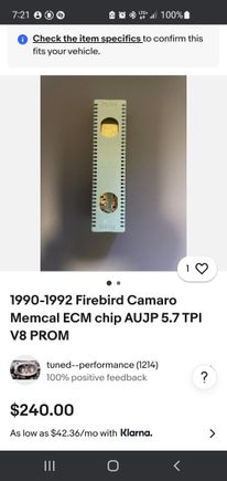 Still trying  To track down a factory prom/MK