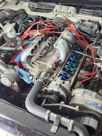 tearing down for new injectors 