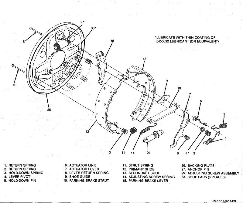 Drum Brake Part Numbers Third Generation FBody Message Boards