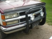 the new fog lights i put on cheepys from walmart cant aford kc lights just yet
