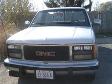 not my plates. those were the sellers. i think she just got rid of em.