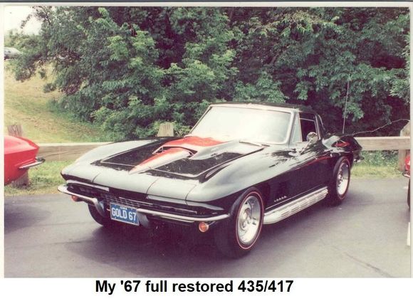 My 67 as it is today.  Do not own it now
