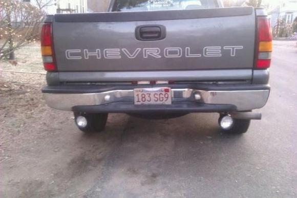 work lights an leds on rear tailgate underneath