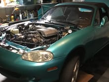 2003 Miata with 1987 Mustang 5.0-HO (electronic fuel injection). All mechanical work completed. Engine will start and run briefly. Need help with a few wire connections!