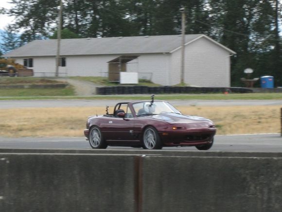 Running at Rivers edge race course in '09 with cameras on.