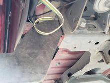 Bumper  bolts on outside of the  frame