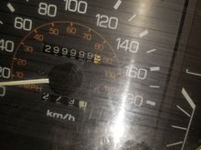 Forgot to post this yesterday. Was just before heading to work yesterday morning.

I have joined the 300,000(km) club!