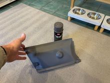 After spraying with SEM Granite