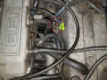 SENSOR INDICATED WITH NUMBER 4.
My motor has a cable with blue connector connected, does this sensor also check temperature?
