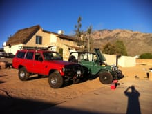 I have sold the 1975 40, but still have the FJ62. It has a 6.0 LS and 4L80E trans.