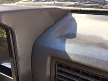 instrument console is separate from the dash part: some dash covers are one single piece: how to deal with this issue?