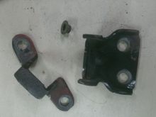 two parts of the hinge separated