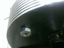 Upper fill plug - I should have put it on the outside (to avoid interference with the internal gears), but I'm not planning on installing the solenoid pack on the winch, but rather, under the hood (so I have room for rally lights), so it shouldn't be a problem