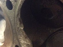 Not really a crack more of a chip or ding