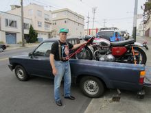 Picking up a '63 Matchless G12CSR in San Francisco 2011