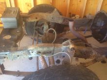 engine removed