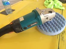I've had this Makita variable speed buffer for over 20 years and never an issue. One of the best power tools I've ever owned. They run about $300. Harbor freight sells a buffer for $29. I've used these doing boats and although they are inexpensive, they get the job done. Spend the extra 9 bucks for the warranty and you won't have to worry about burning it up or dropping it.