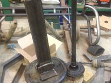this didn't work with the lock ring in place, but with it gone I flipped it over and smacked the axle end down on my chopping block and it worked great