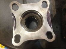 sadly, the automatic requires even more modification, front t-case flange.