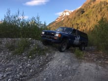 My bone stock 85 xtra cab the day i got her she had 176k on the body 30k on full rebuild and 20k on rebuilt trans and fresh clutch