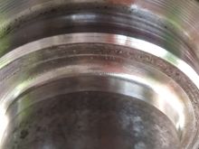 Original Knuckle with the wear on the shoulder