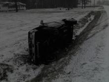 snow Toyota

Only broke the passenger window, small dent on fender