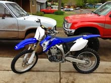 '08 YZ450F and the Toys.