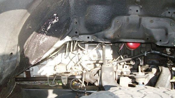 Cleaner than expected, slight clutch line leak