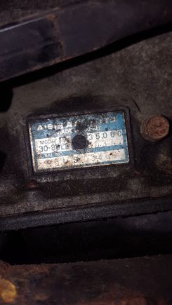 Thus is currently what is in the 4runner. 30-80LE
Toyota transferd Aisin part# into the A340xx series. Once i found out the identical trans was used in 1988-1991 izuzu troopers as its stamped i was able to find exact literature and parts for it.