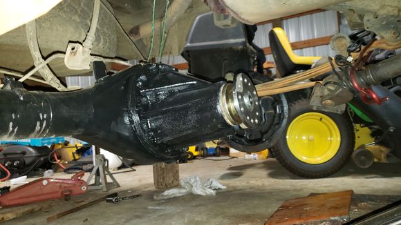 Obligatory super-bright-flash install pic.